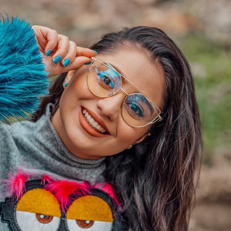 Alex Kim, Lead Design Curator at Harbor Stone Path, reviewing corporate floral arrangements